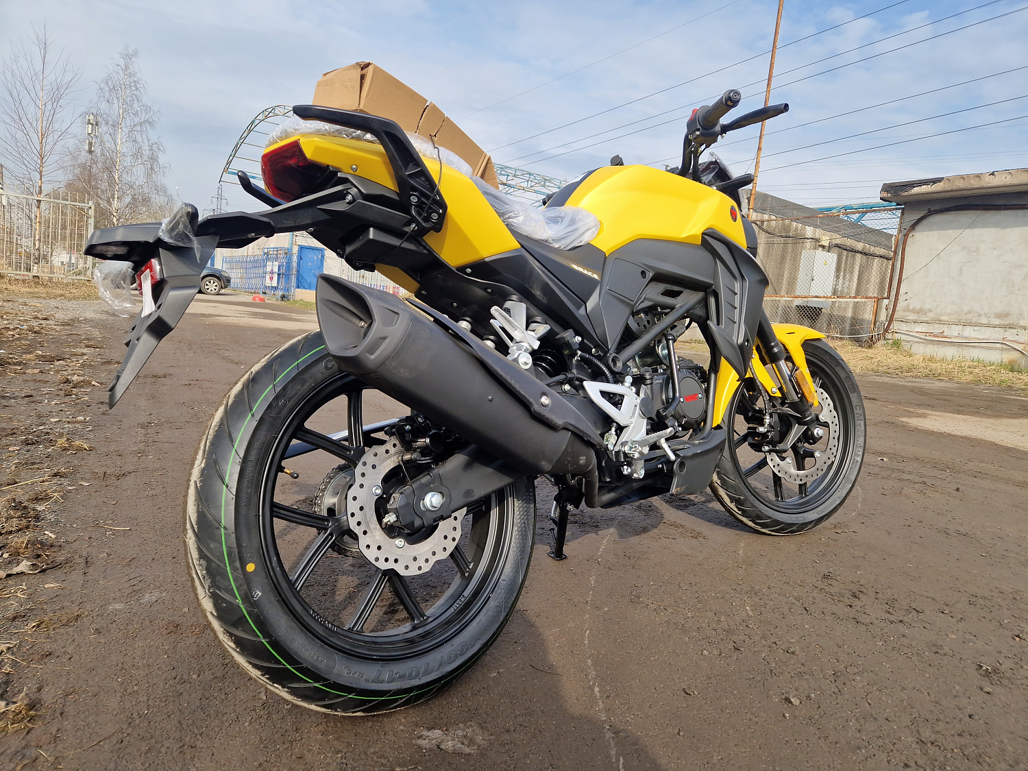 VMC Мопед VMC Grace 125 (50) yellow