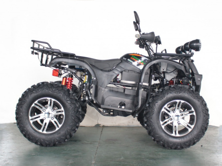 AVANTIS КВАДРОЦИКЛ GREENCAMEL SAHARA A125 4X4 (72V 4000W R12 ALUM ДИФФЕРЕНЦИАЛ) Черный