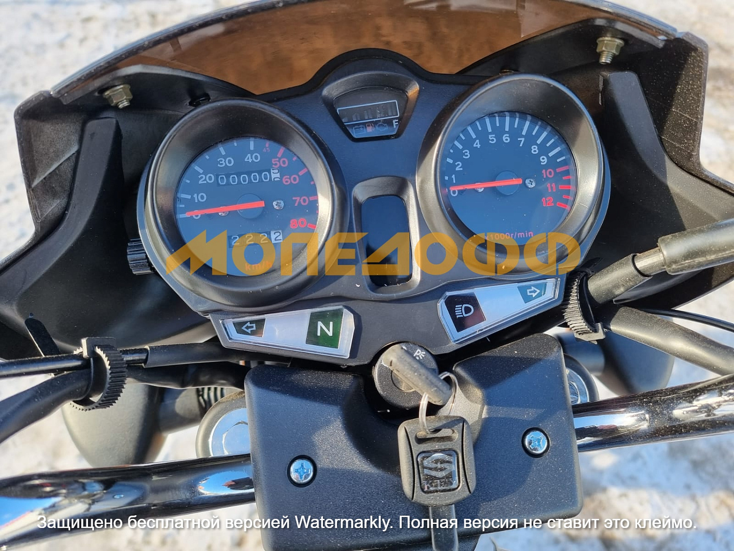MM Мопед NORDWING Black 125(50)
