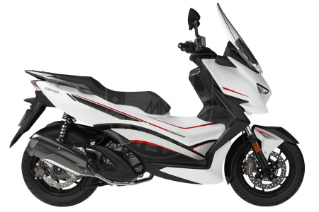 Zontes Скутер Zontes ZT350T-M белый/красный