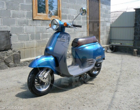 Mash Скутер MASH retro 50 blue