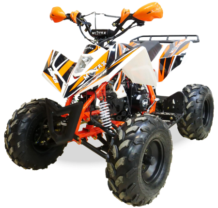 MOTAX Квадроцикл MOTAX ATV T-Rex Super LUX 125cc оранжевый