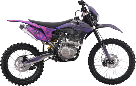Мотоцикл кроссовый BSE Z2 L Split Purple 19/16