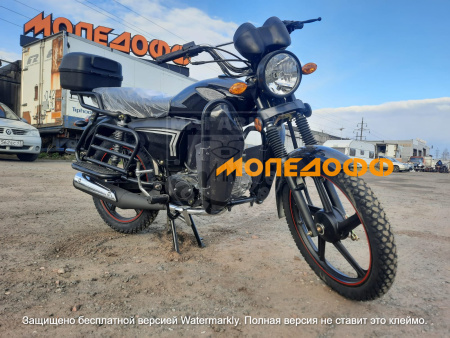 MM Мопед ALPHA RAID Black 110(50) Альфа