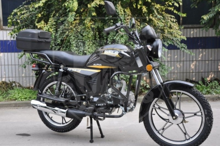 WELS Мопед Alpha 125 LUX 125(50) Альфа black