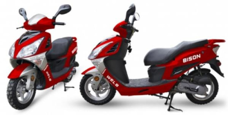 WELS Cкутер Wels Bison 50cc(80)  4т