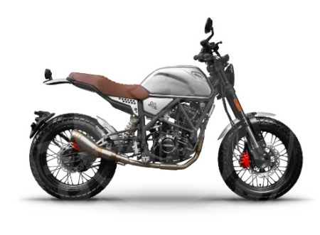 FUSSA Fussa Scrambler 250 (серебреный)