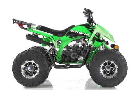 Apollo Квадроцикл Apollo Снайпер DLX 125cc зелёный