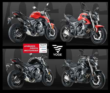 Loncin Мотоцикл VOGE 500R, красный