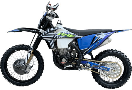 BSE Мотоцикл BSE T8 Blue Twister