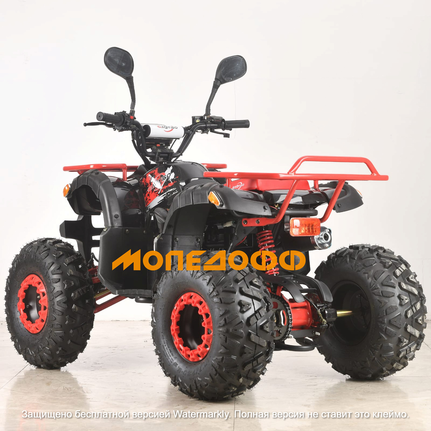 HIGHPER Машинокомплект HIGHPER Sahara ATV125 red