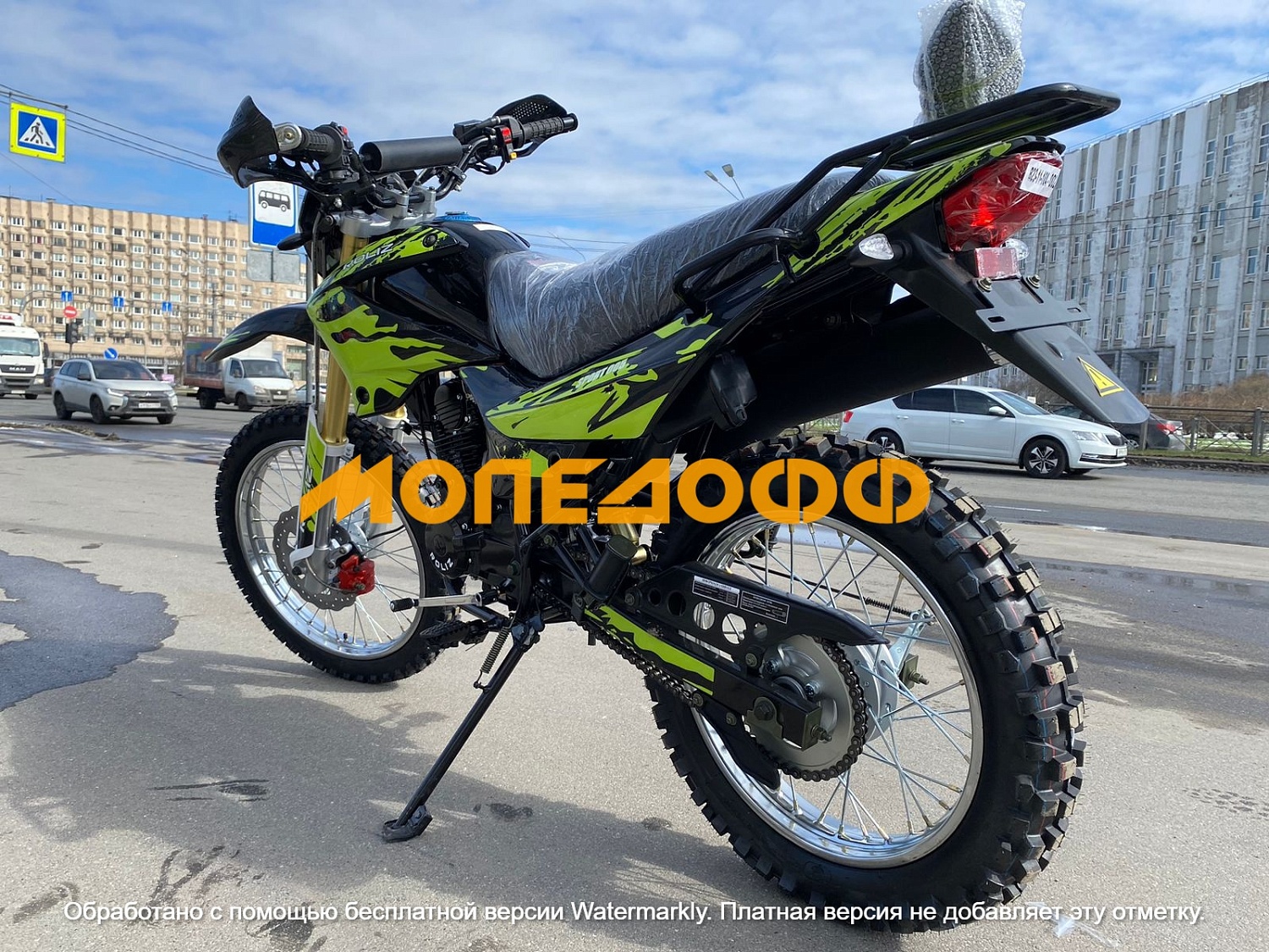 Roliz Мотоцикл Roliz Sport 005 Lite Greeb/black ПТС
