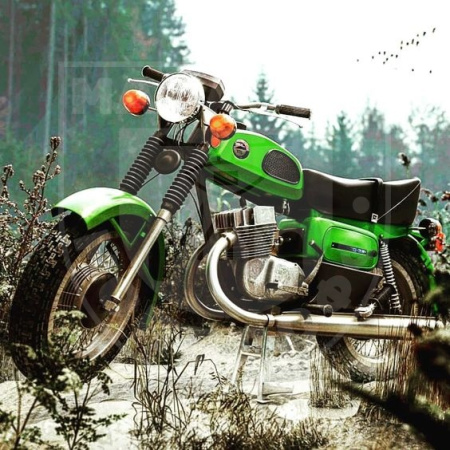 LIFAN Мопед Alpha L8 green