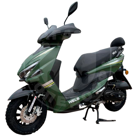 Скутер WELS SPORT FS 125(50) зеленый
