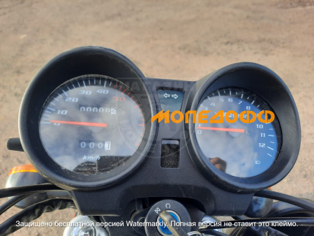 MM Мопед ALPHA RAID Black 110(50) Альфа