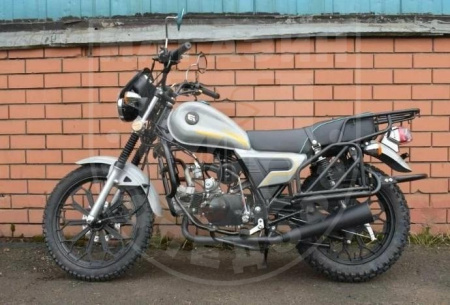 MM Мопед COLT BOLT 3 110(50) (классик) серый