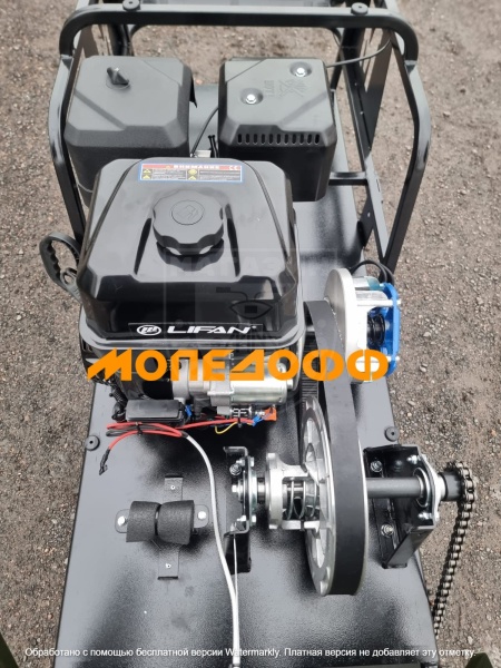 LUXE M500 Мотобуксировщик Мужик М500 22 л.с хаки