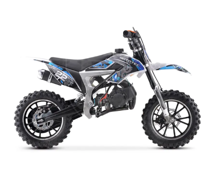 TBOLTUSA Питбайк HIGHPER DB711 2T 49CC 10/10 Blue