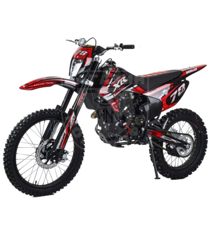 Motoland Мотоцикл Кросс Motoland XR300 LITE красный (175FMM)