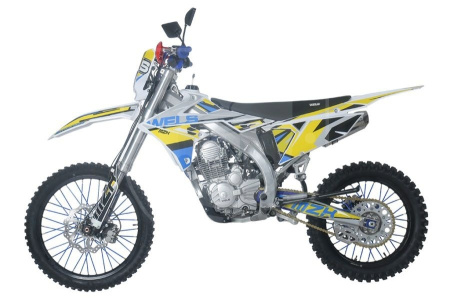 Wels Кроссовый мотоцикл WELS MZK 250CC желтый