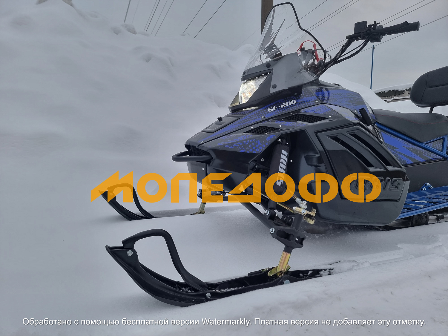 IRBIS MOTORS Снегоход IRBIS SF200LE Luxe Blue В