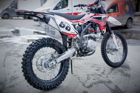 BSE Кроссовый мотоцикл BSE Z4 250e 21/18 3 (чёрный)