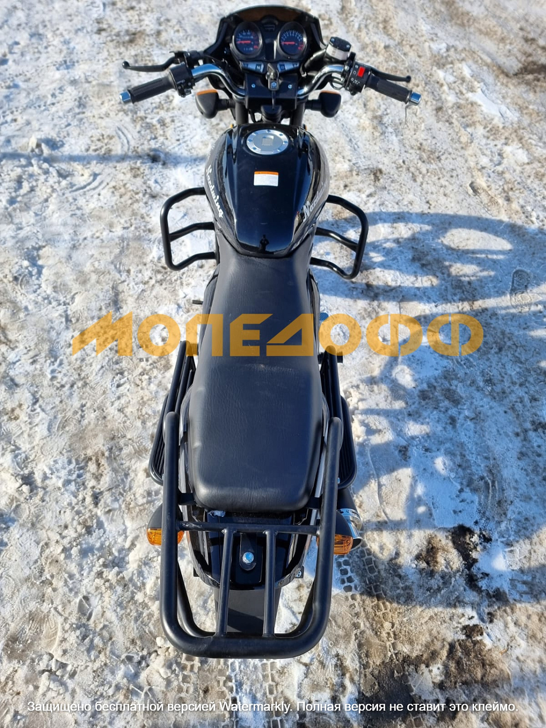 MM Мопед NORDWING Black 125(50)