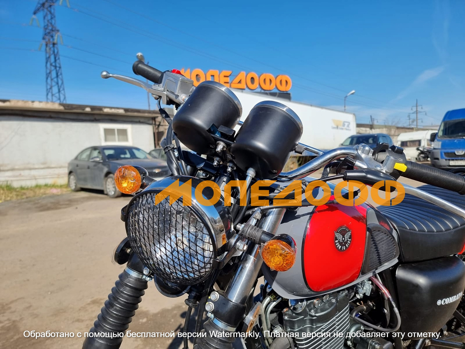 MM Мотоцикл COMBAT Scrambler 400