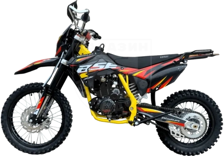 BSE Мотоцикл кроссовый BSE Z3 V Yellow Twist 19/16
