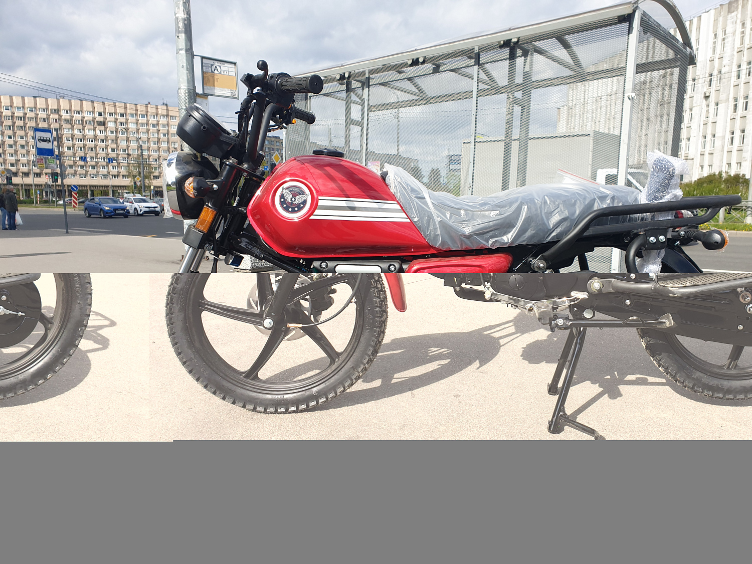 MM Мопед COLT Alloy red 110(50)