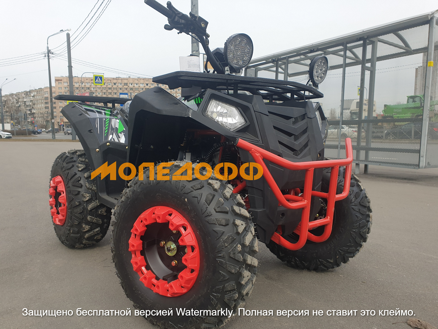 Apollo Квадроцикл Apollo Commander ATV200 Classic Red