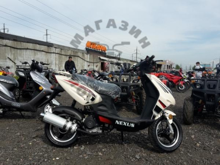 NEXUS Скутер Nexus Street 50cc 4т white