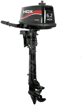 HDX Лодочный мотор 2-х тактный HDX R series T 6,2 BMS (с топливным баком 12л)