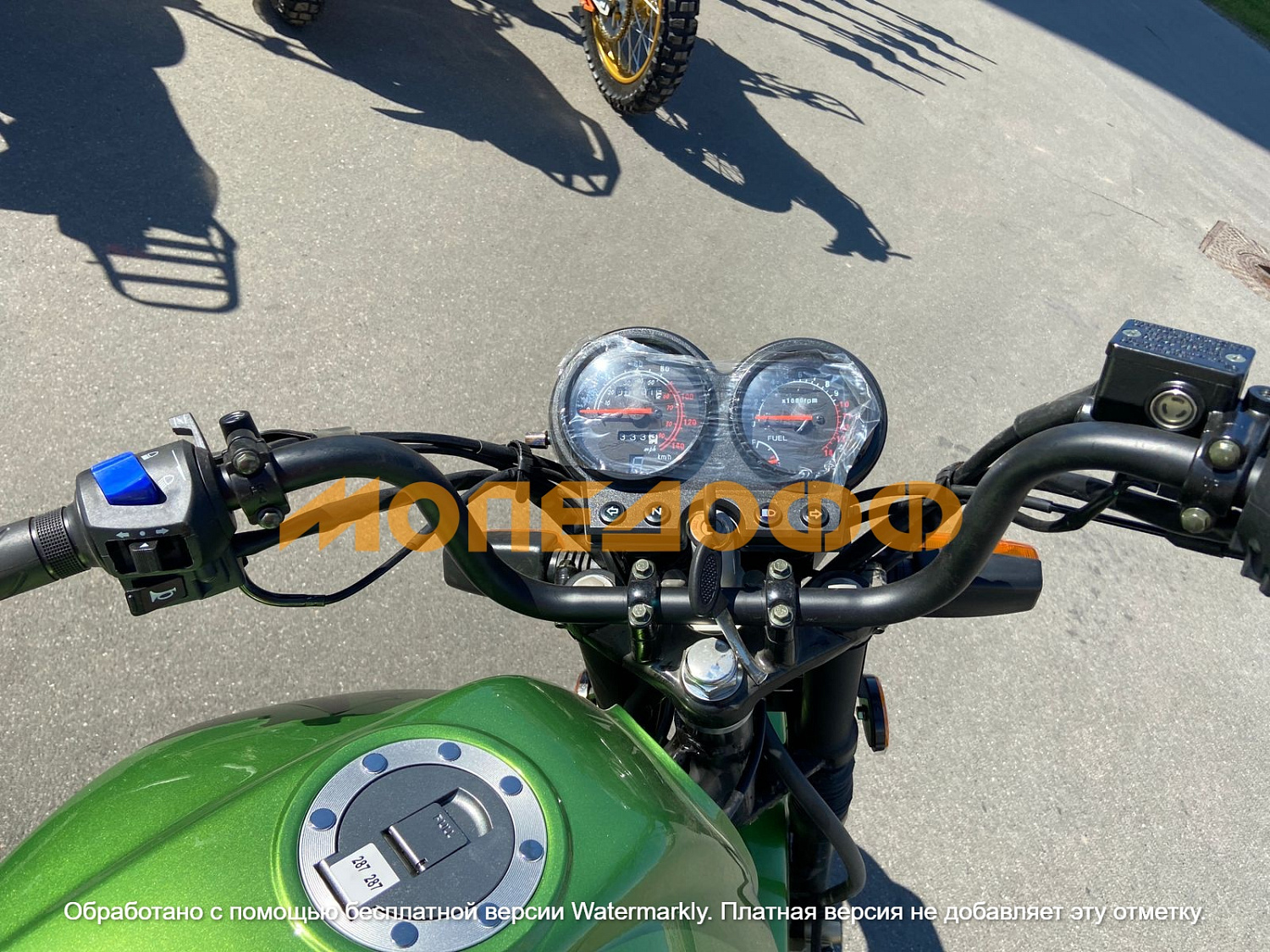 Зид Мотоцикл ЗиД YX 150-23 green