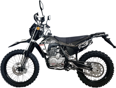 BSE Мотоцикл BSE Z3Y Black/White Stinger ПТС