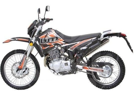 BaltMotors Мотоцикл BaltMotors Enduro 200 DD black