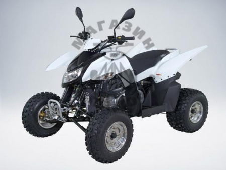 SYM Квадроцикл QuadRaider 300 SS (white) (Квадроцикл QuadRaider 300 белый зависимая подвеска)