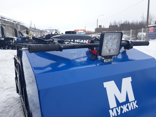 LUXE М600 Мотобуксировщик Мужик long М600 17л.с
