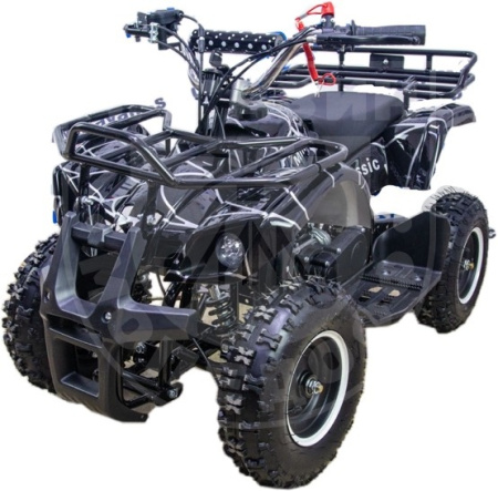 AVANTIS ДЕТСКИЙ КВАДРОЦИКЛ ATV CLASSIC MINI ЭЛЕКТРОСТАРТЕР Черный паук