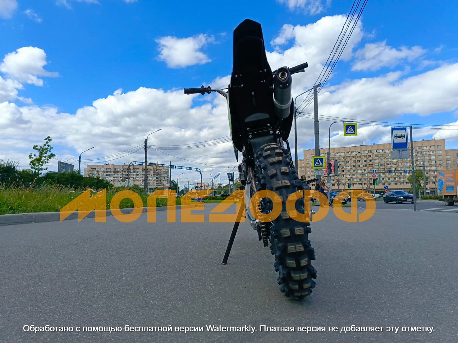 BSE Питбайк BSE PH125 AK47 Green (015)