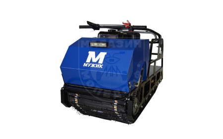 LUXE M500 Длина 1450/1250 Мотобуксировщик Мужик М500 9л.с.1450 синий