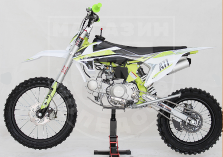 EGL motor EGL A08-A PRO 125 green white