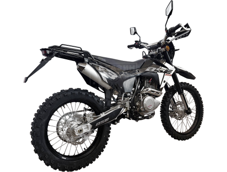 BSE Мотоцикл BSE Z3Y Black/White Stinger ПТС