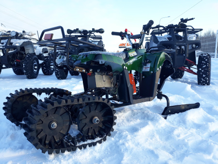 Снегоходы - Трансформеры Миниснегоход  Mini Grizlik Snow 63cc 2т