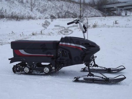 Снегоходы - Трансформеры Снегоход Хорса Honda GX-200 (мототрансформер) + сани!