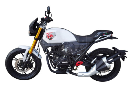 MM Мотоцикл COBRA SRM (SHINERAY) White