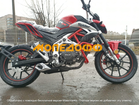 Roliz Мотоцикл Roliz Spider red