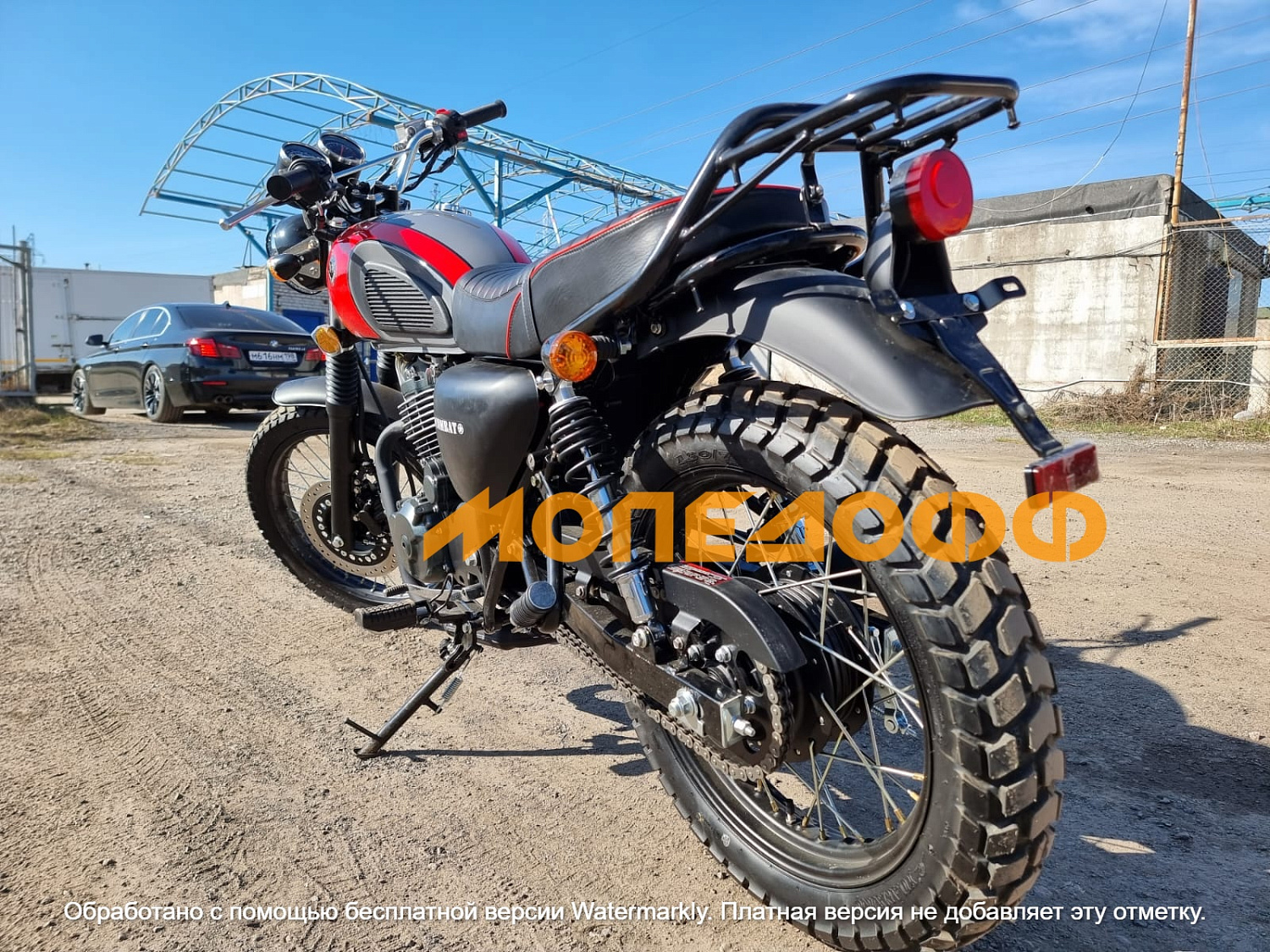 MM Мотоцикл COMBAT Scrambler 400