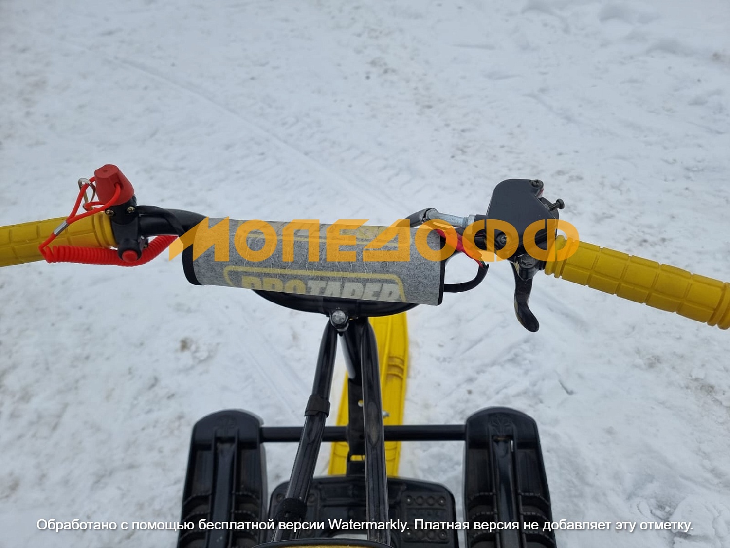 Детские снегоходы Снегоход детский Snow Kids Compact New Yellow