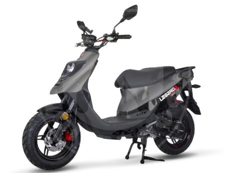 Mash Скутер MASH LEGENDR NAKED 50CC GRAY